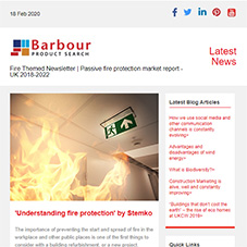 Fire Themed Newsletter | Passive fire protection market report - UK 2018-2022