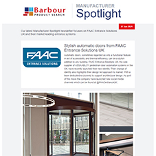 Manufacturer Spotlight | Design led innovation from FAAC Entrance Solutions UK